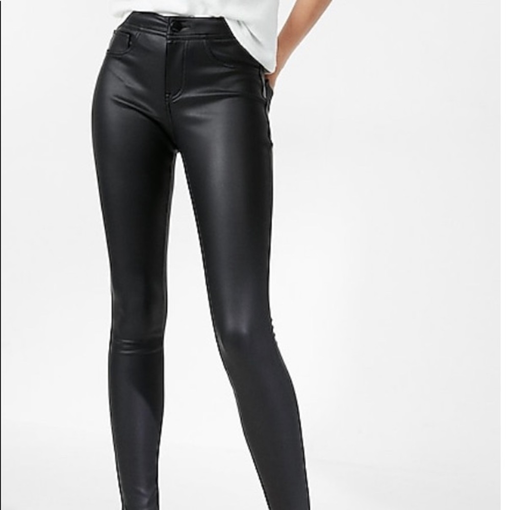 Vegan Leather Pants Gem